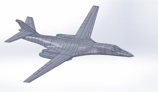 B-1B飞机缩略图